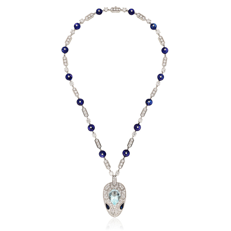 BULGARI Serpenti Seduttori Diamond & Multi-Gemstone Necklace