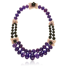VAN CLEEF & ARPELS Secret de Cassis Amethyst Necklace & Ear Clips