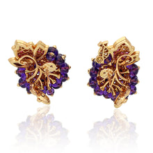 VAN CLEEF & ARPELS Secret de Cassis Amethyst Necklace & Ear Clips