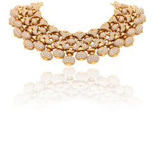 BULGARI 18K Yellow Gold Diamond Necklace, Pigna Collection