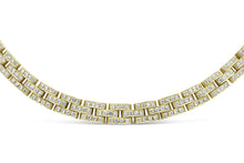 Vintage Cartier Maillon Panthere Necklace with Diamonds