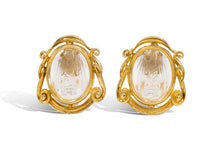 Vintage 1960s Lalaounis Crystal Intaglio Set