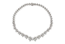 Vintage 1950s Kwiat 41.67 Carat Multi-Cut Diamond Necklace