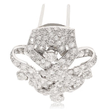 CARTIER Circa 1930s Platinum Diamond Brooch