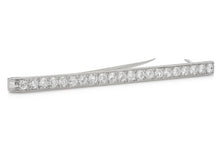 Antique Art Deco 1920s Tiffany & Co. 1.80 Carat Diamond Bar Pin
