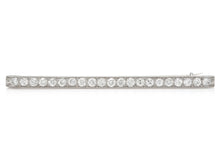 Antique Art Deco 1920s Tiffany & Co. 1.80 Carat Diamond Bar Pin