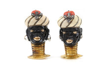 Antique Art Deco 1920s Cartier Blackamoor Pin Set