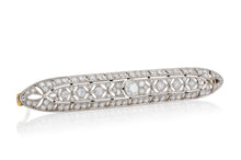 Antique Art Deco 1930s Tiffany & Co. 5.00 Carat Diamond Bar Pin
