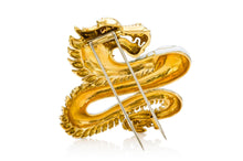 Vintage 1960s David Webb Dragon Brooch