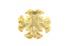 Vintage 1960s David Webb Gold Maltese Cross Brooch
