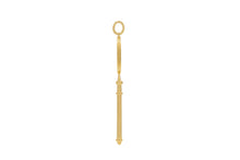 Tiffany & Co. Three Clover Gold Key Pendant
