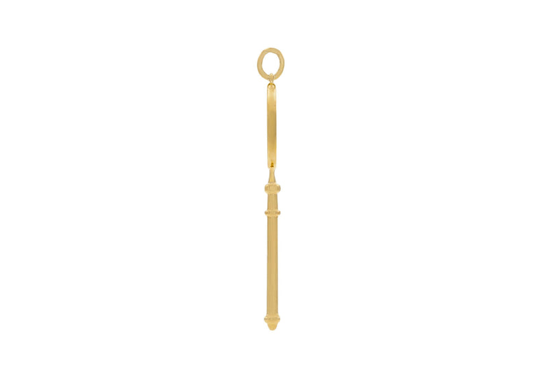 Tiffany & Co. Three Clover Gold Key Pendant