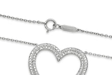Tiffany & Co. Metro Diamond Heart Pendant Necklace