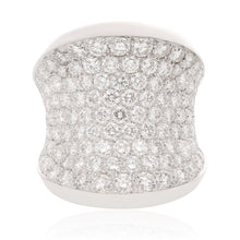 CARTIER 18K White Gold Diamond “Chalice” Ring