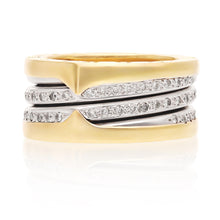 BULGARI Gold and Diamond Ring