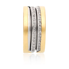 BULGARI Gold and Diamond Ring