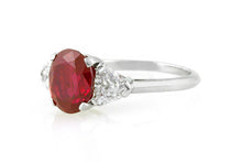 Vintage 1960s Raymond Yard 4.63 Carat Ruby Ring