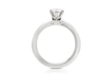 Tiffany & Co. 0.52 Carat Diamond Solitare Engagement Ring