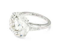 Boucheron 13.48 Carat Round Brilliant Cut Diamond Engagement Ring