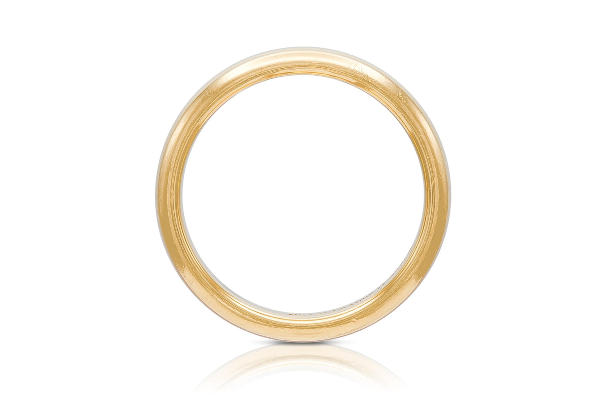 Vintage 1990s Tiffany & Co. 18k Gold Wedding Band