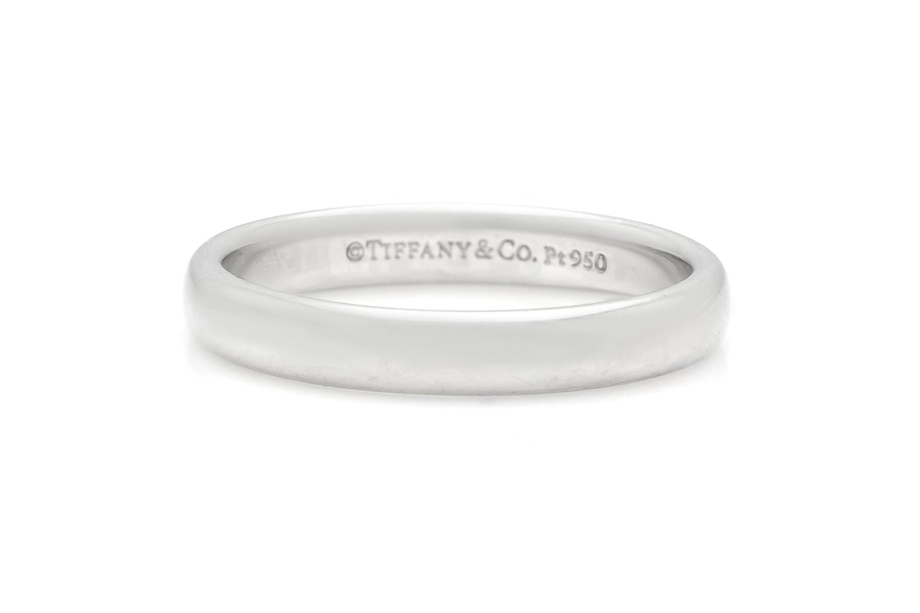 Tiffany & Co. Platinum Wedding Band