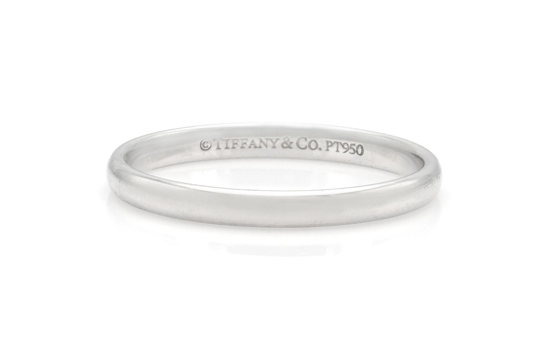 Tiffany & Co. Platinum Wedding Band