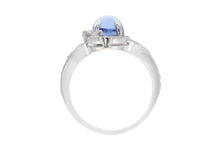 Bvlgari Elisia Ring with Blue Topaz and Diamonds