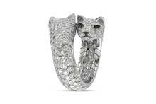 Cartier Double-Headed Panthere Ring with Diamonds