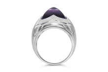 Bvlgari Amethyst Pyramid Ring