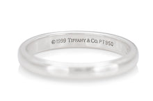 Vintage 1990s Tiffany & Co. Platinum Wedding Band