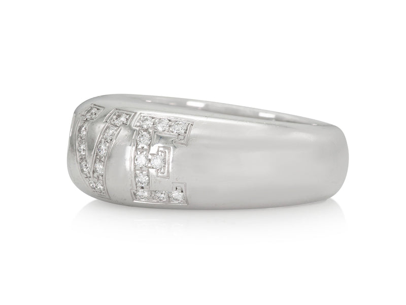 Vintage 1990s Chopard Happy Diamonds Love Ring