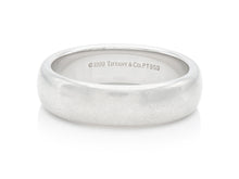 Vintage 1990s Tiffany & Co. Platinum Wedding Band