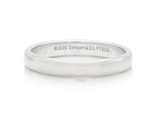 Vintage 1990s Tiffany & Co. Platinum Wedding Band