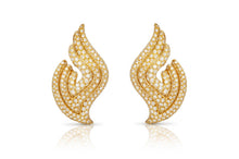 Vintage 1980s Henry Dunay 11.00 Carat Diamond Earrings