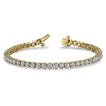 T051218Y - 8CT 18K Yellow Gold Tennis Bracelet
