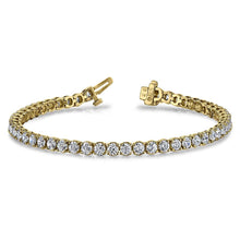 T0512111Y - 11CT 18K Yellow Gold Tennis Bracelet
