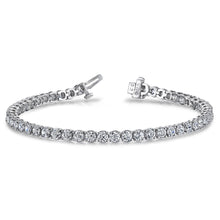 T0512110W - 10CT 18K White Gold Tennis Bracelet