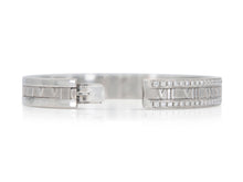 Vinatge 1990s Tiffany & Co. Atlas Roman Numeric Bracelet with Diamonds