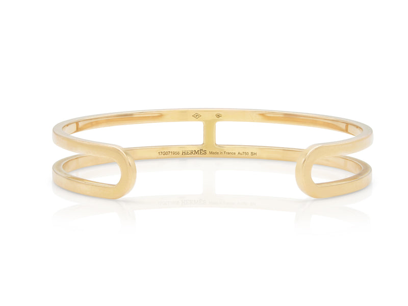 Hermes Ever Chaine D'Ancre Cuff Bracelet