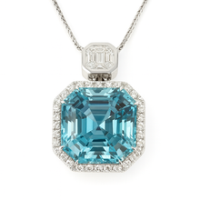 CP056042-A - 18KW/8.5G 1AQUA-23.55CT 34RD-0.64CT 9BD-0.5CT