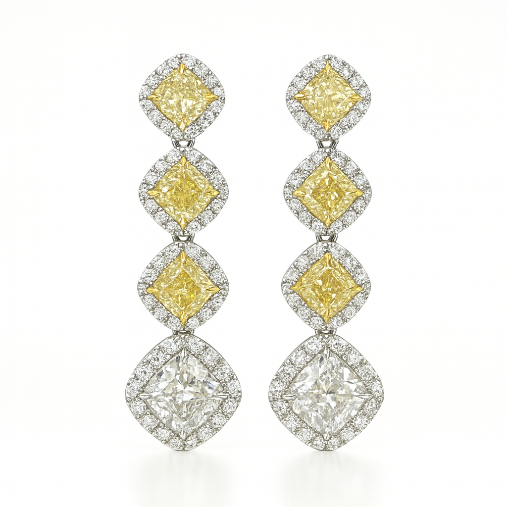 E056253 - 18KWY/6.6G 2DIA-1.80CT 6YD-2.74CT 96RD-1.13CT