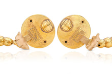 Vintage 1970s Lalaounis Hammered Bubbles Dangle Earrings