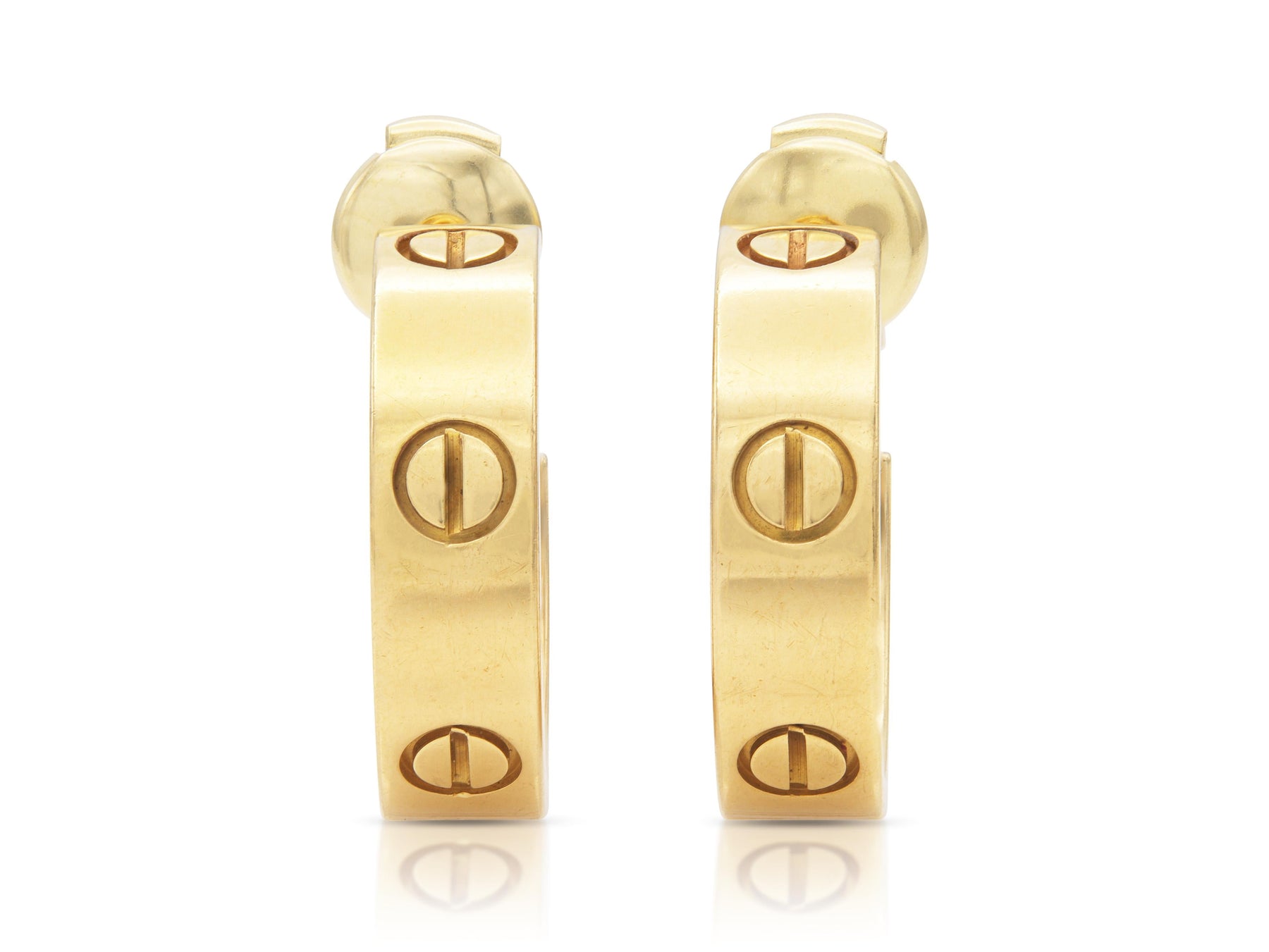 Cartier Love Hoop Earrings