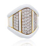 DAVID WEBB Escalator Ring