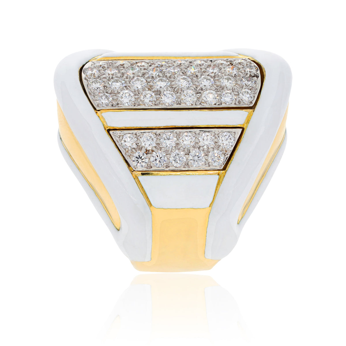 DAVID WEBB Escalator Ring