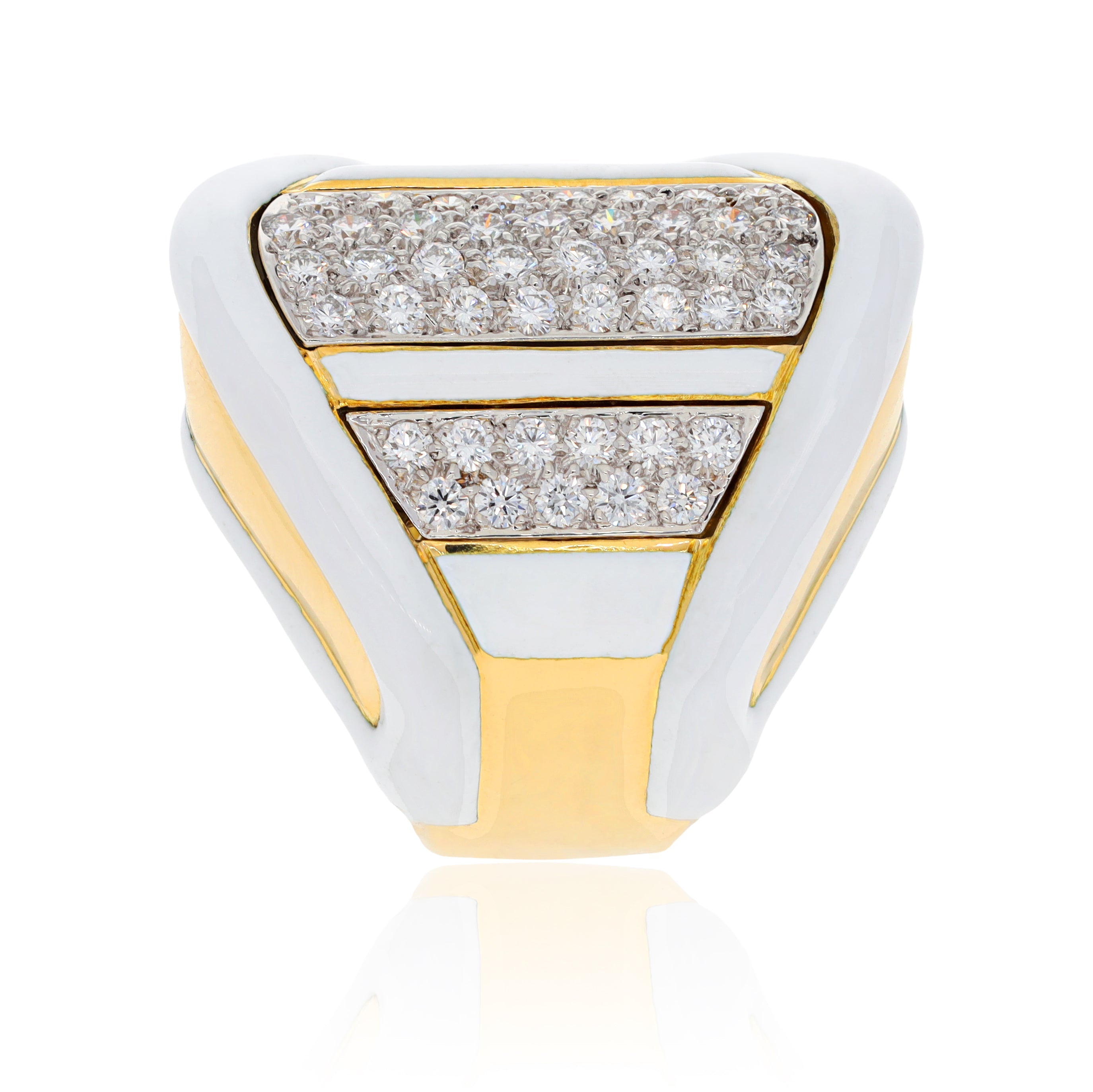 DAVID WEBB Escalator Ring