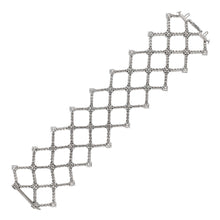 HARRY WINSTON 'Lattice' Diamond Bracelet