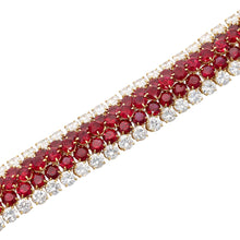 VAN CLEEF & ARPELS Ruby and Diamond Celebration Bracelet