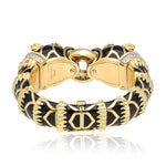 DAVID WEBB 'Double Head Lion Bracelet'