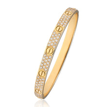 CARTIER Love Bracelet Diamond Pave
